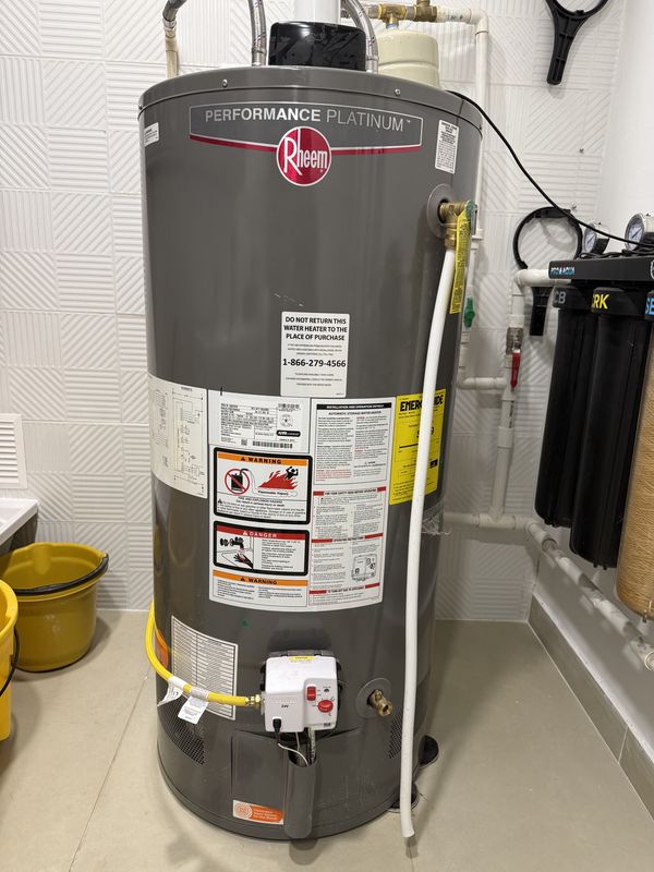 Calentador de agua de 50 galones